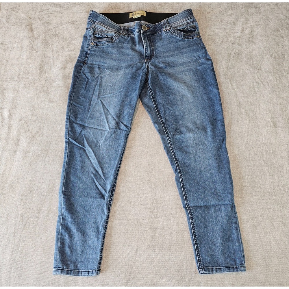 Democracy Ab Technology Jeans Womens Size 14 Skinny Medium Wash Stretch